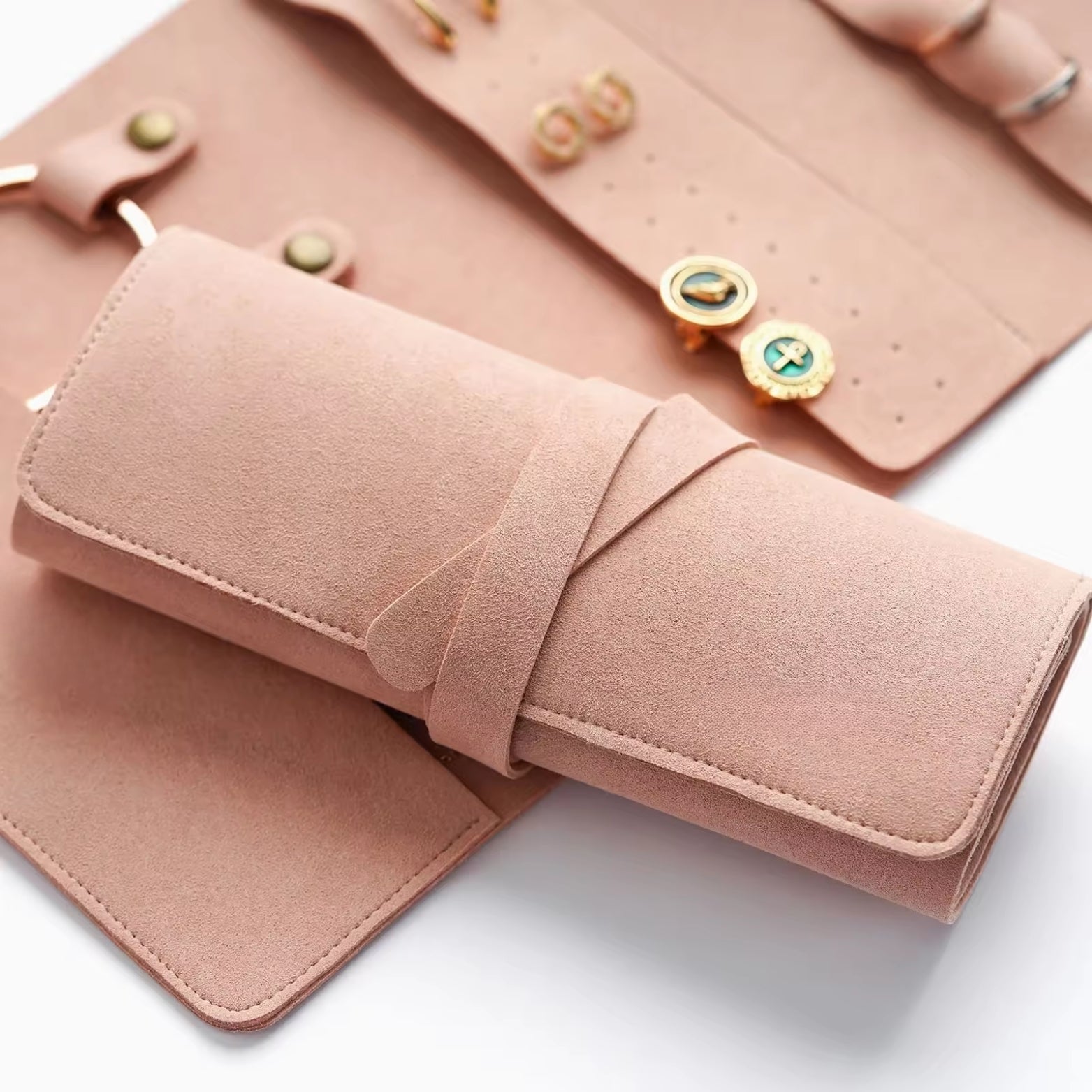 Travel Jewelry Organizer Roll