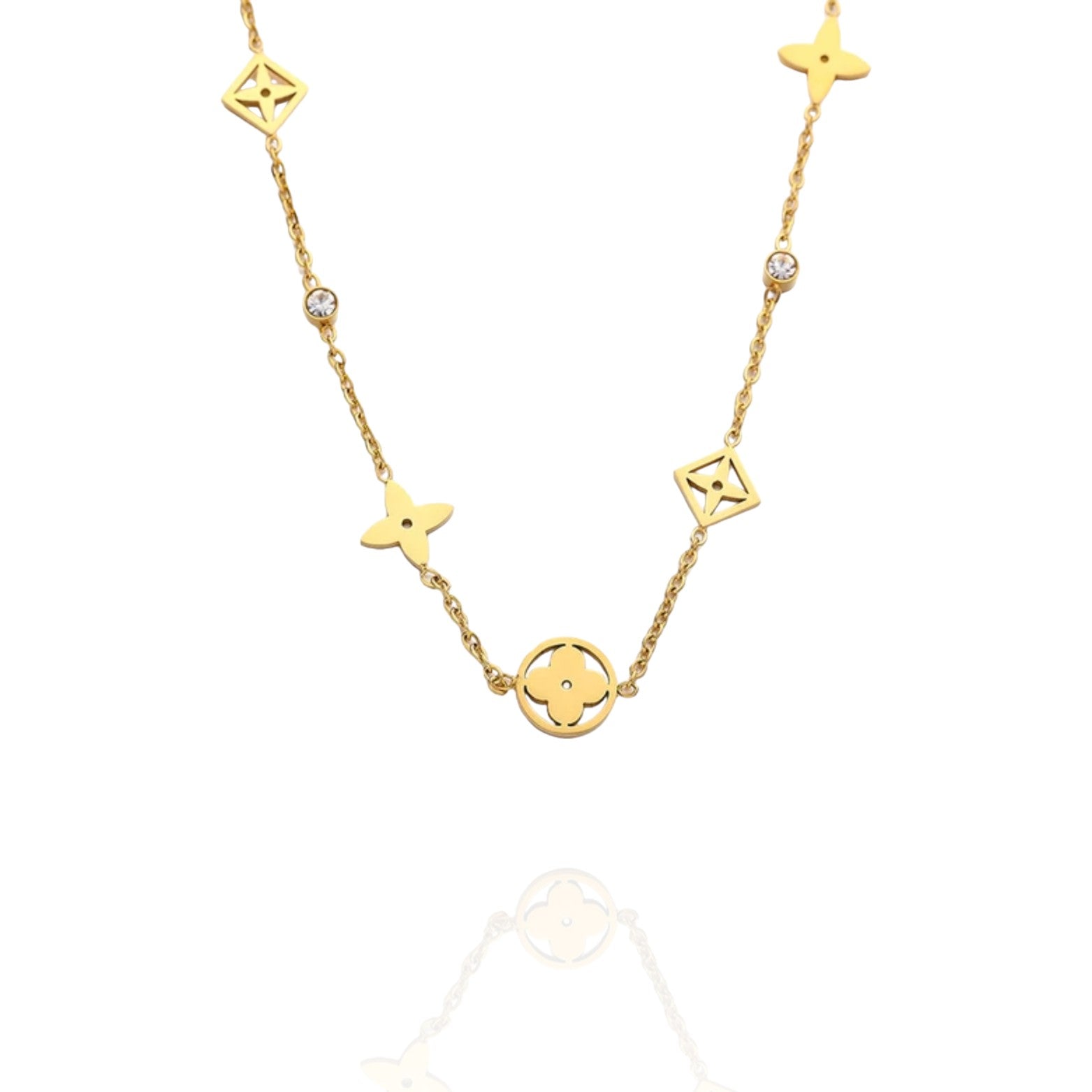 Eleni | Clover Charm Necklace