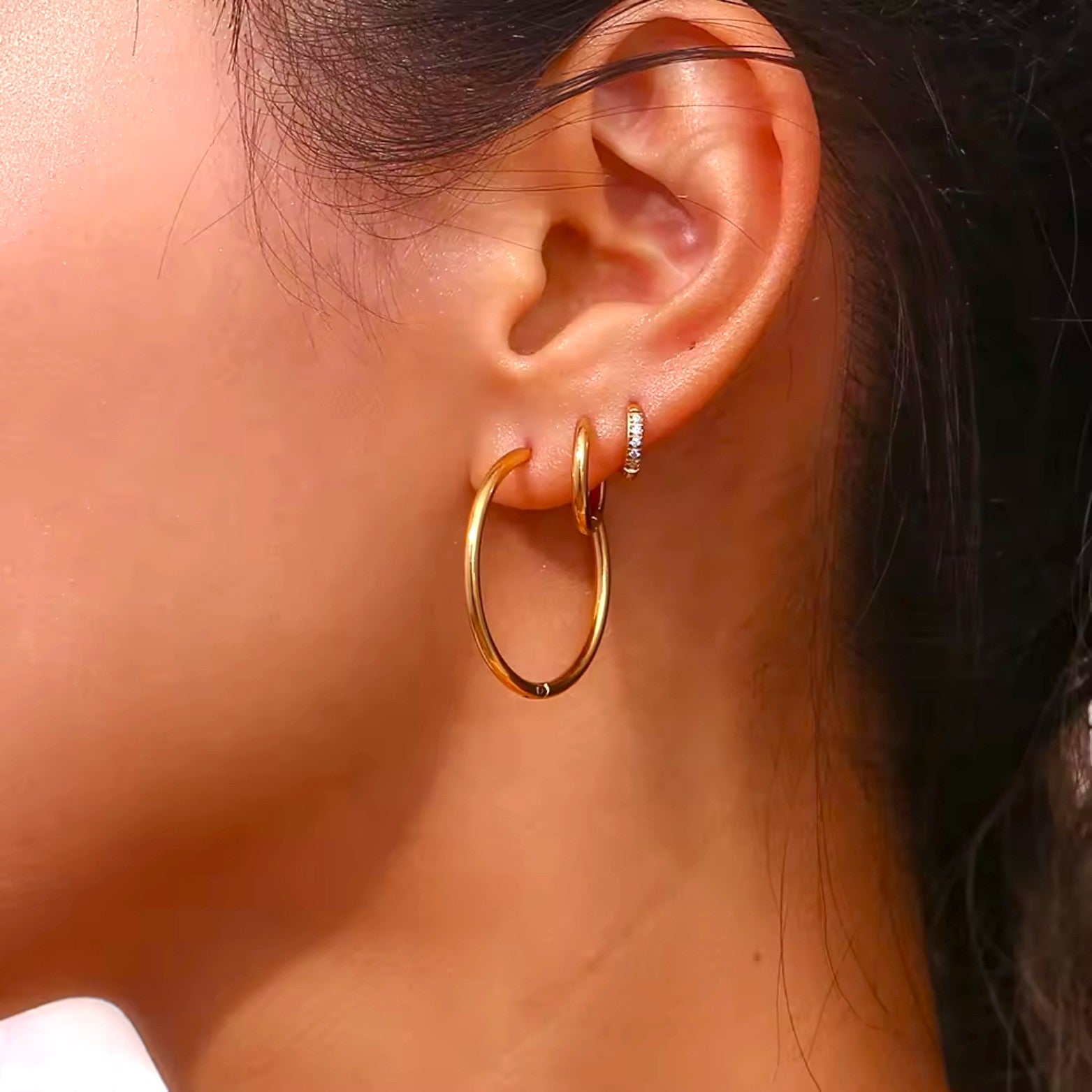 Luna Hoop Earrings