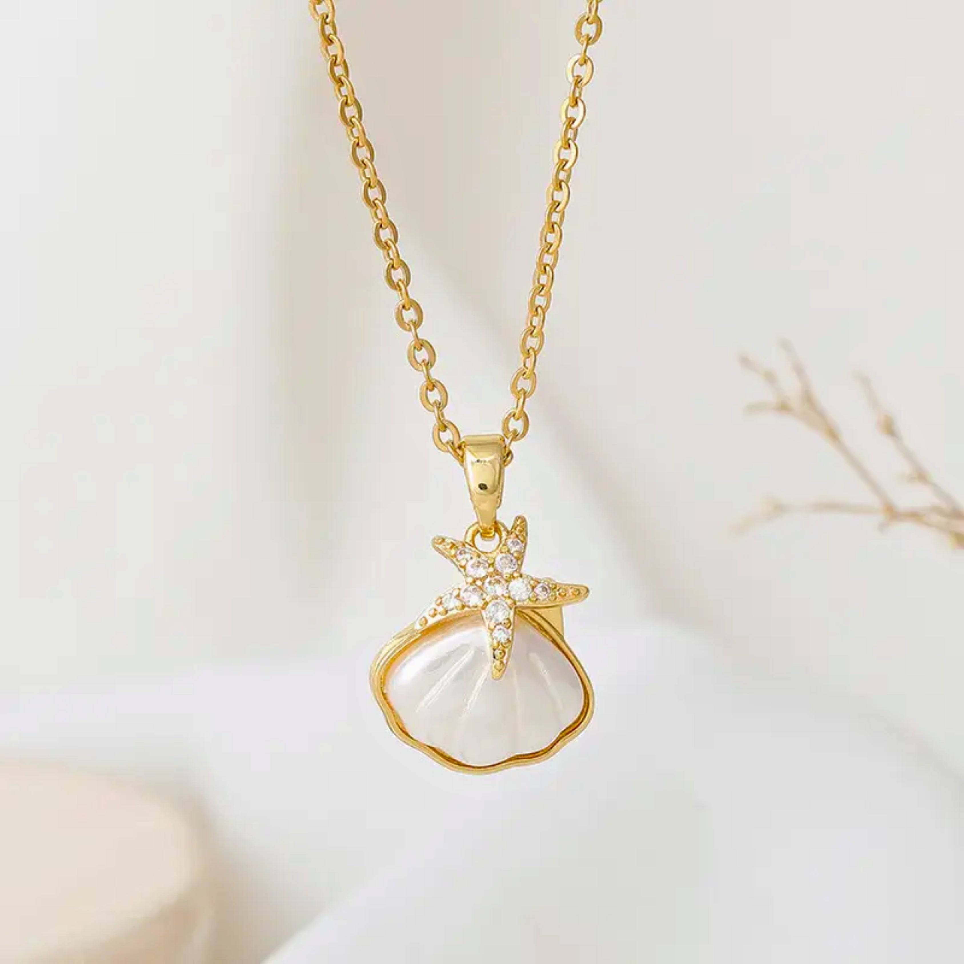 Marina Starfish & Shell Necklace