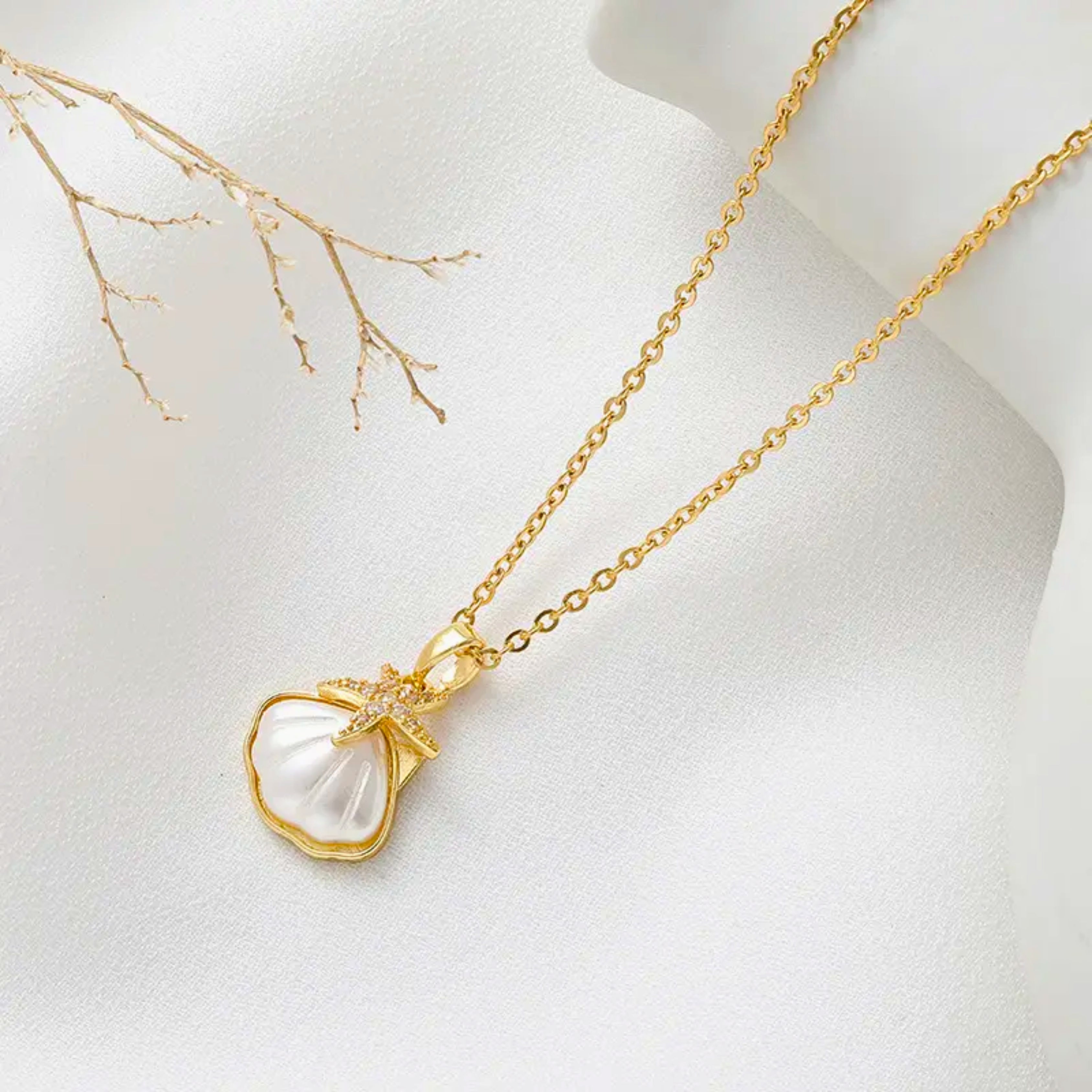 Marina Starfish & Shell Necklace