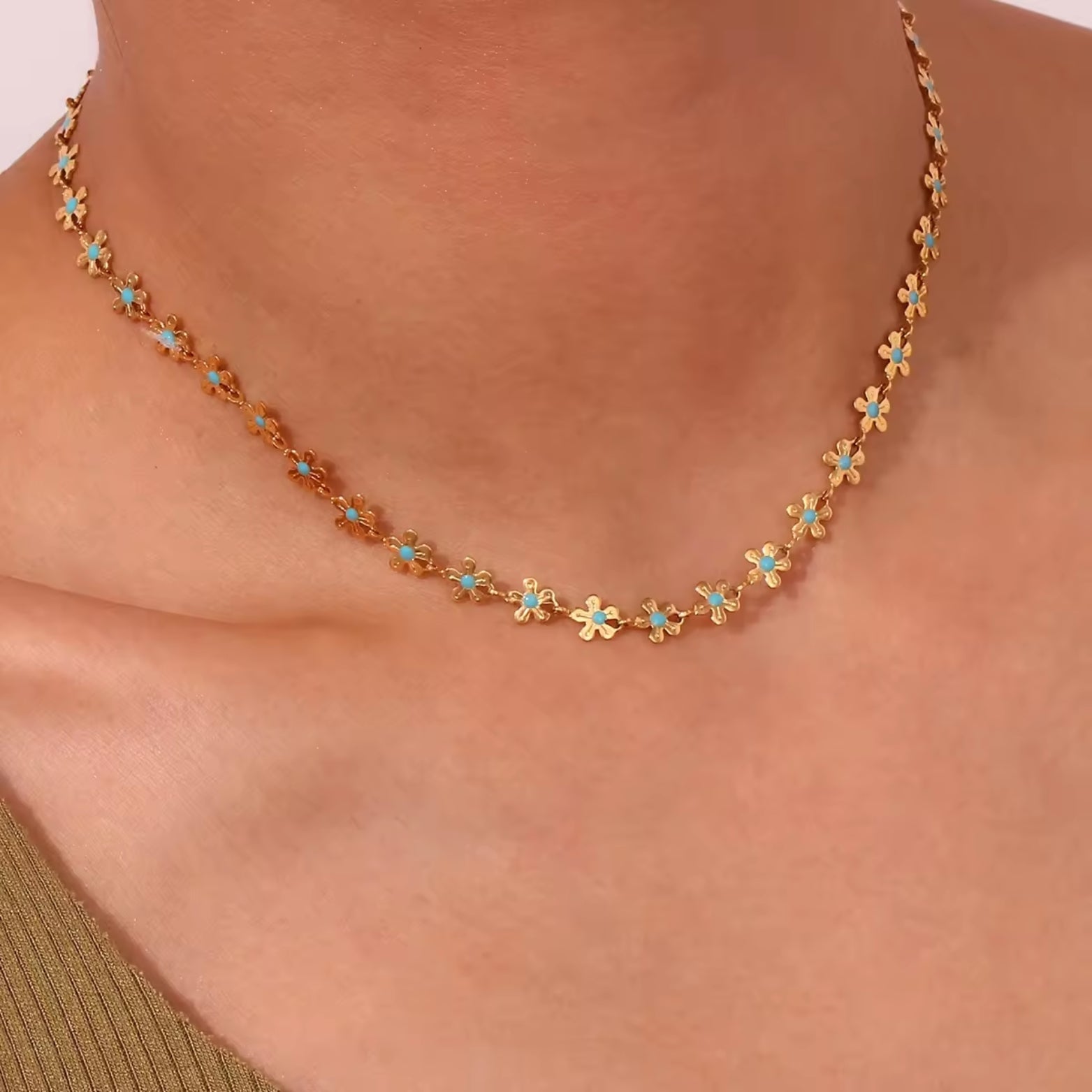 Lyra | Enamel Necklace
