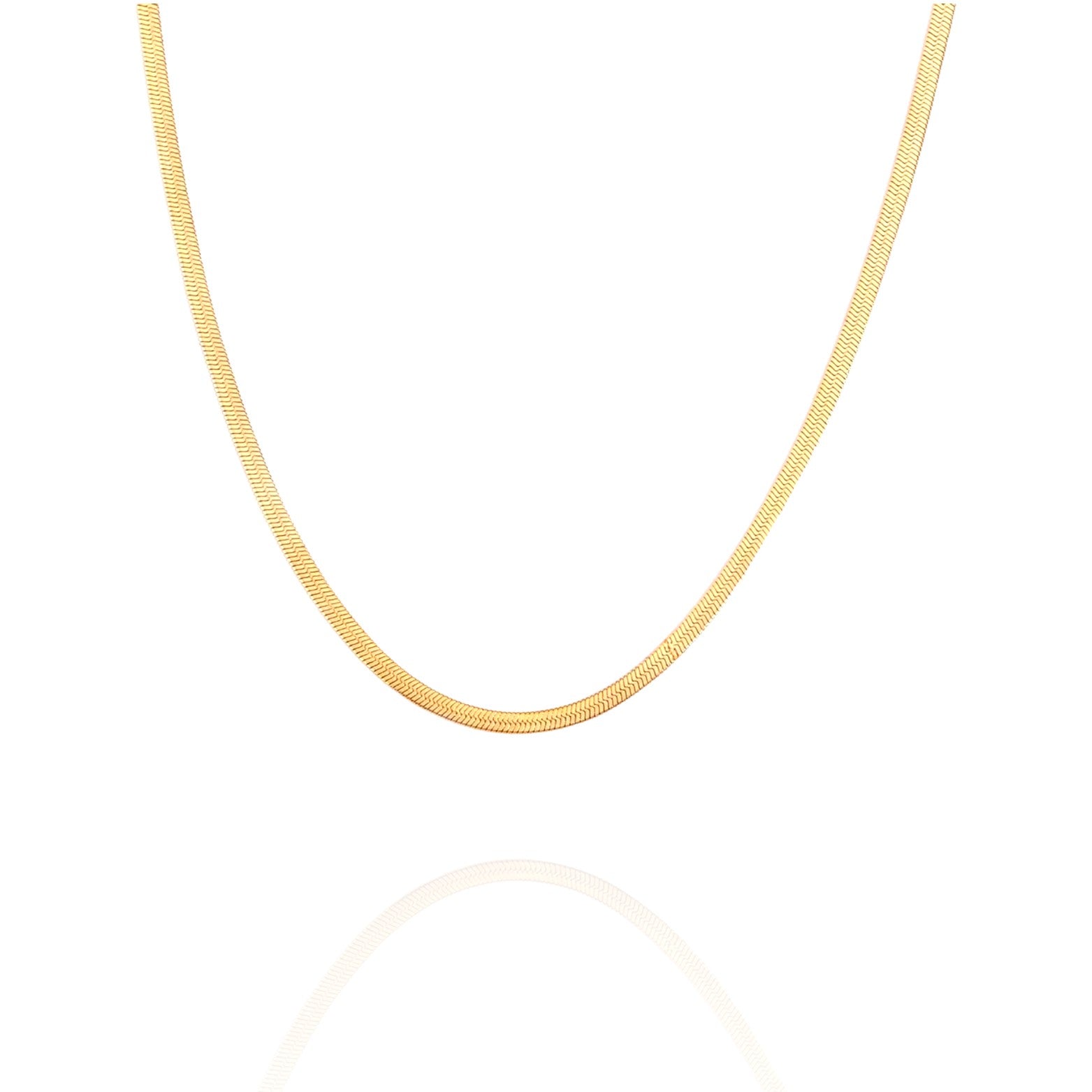 Lydia | Herringbone Necklace