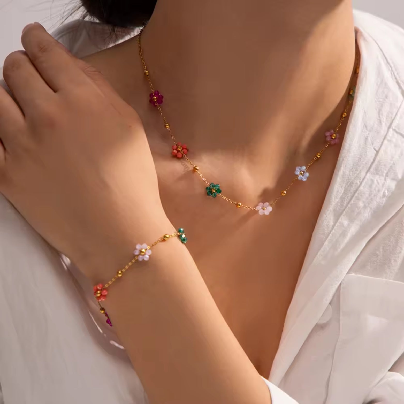 Daisy | Resin Bracelet