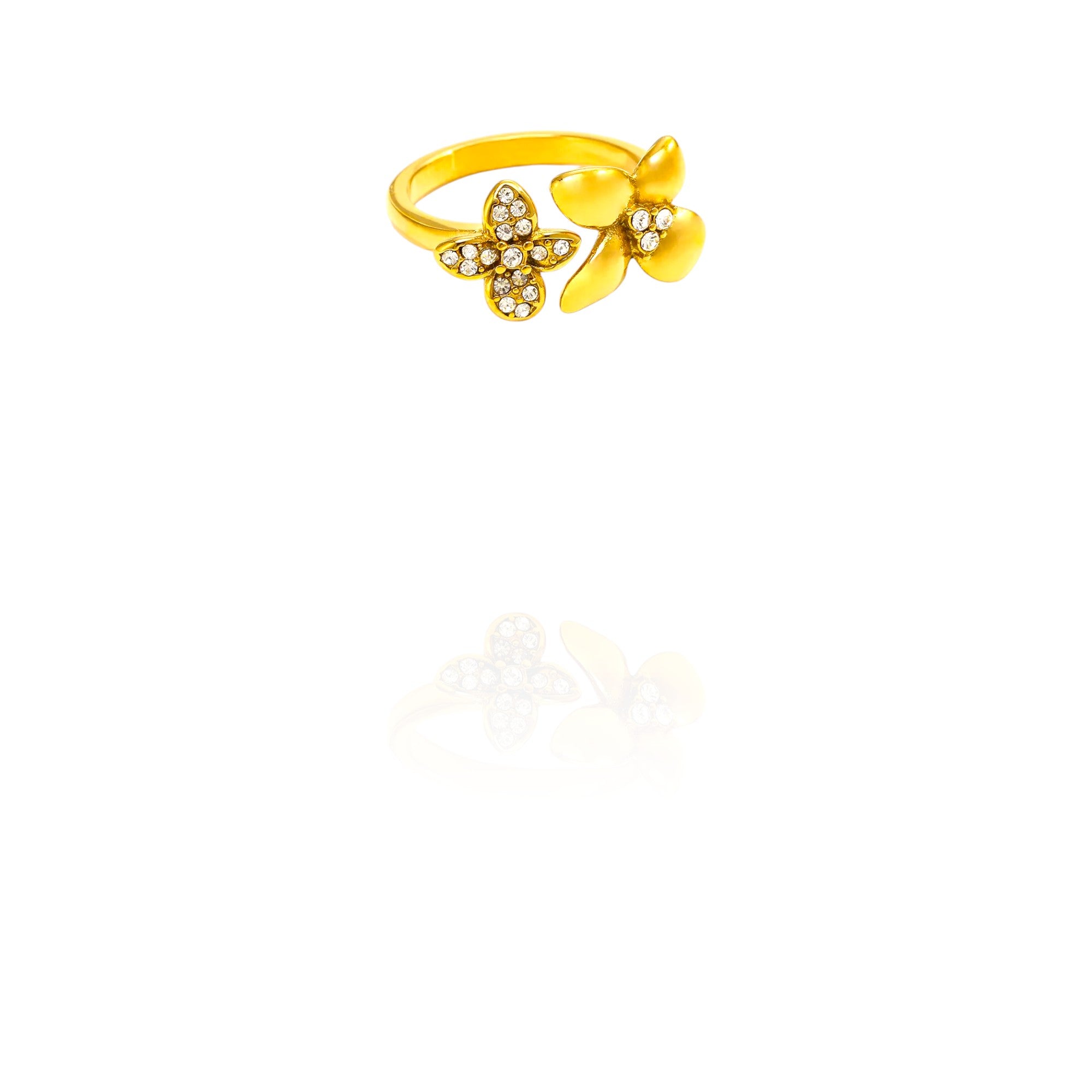 Liana Blossom Open Ring