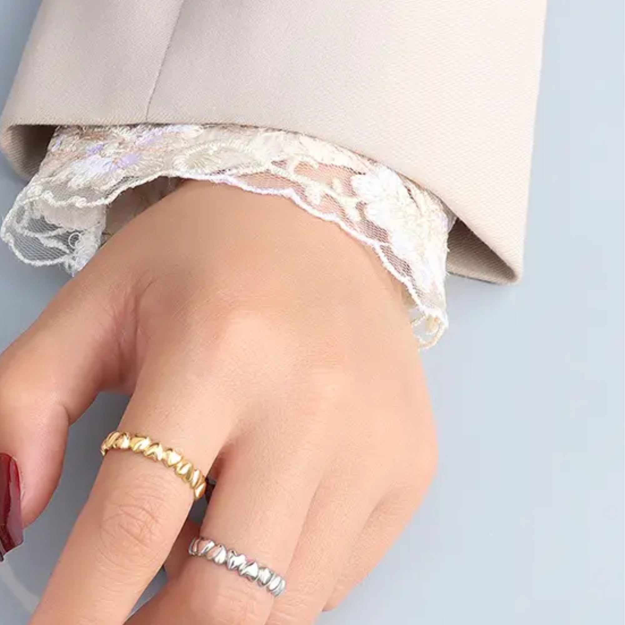Luz Heart Ring