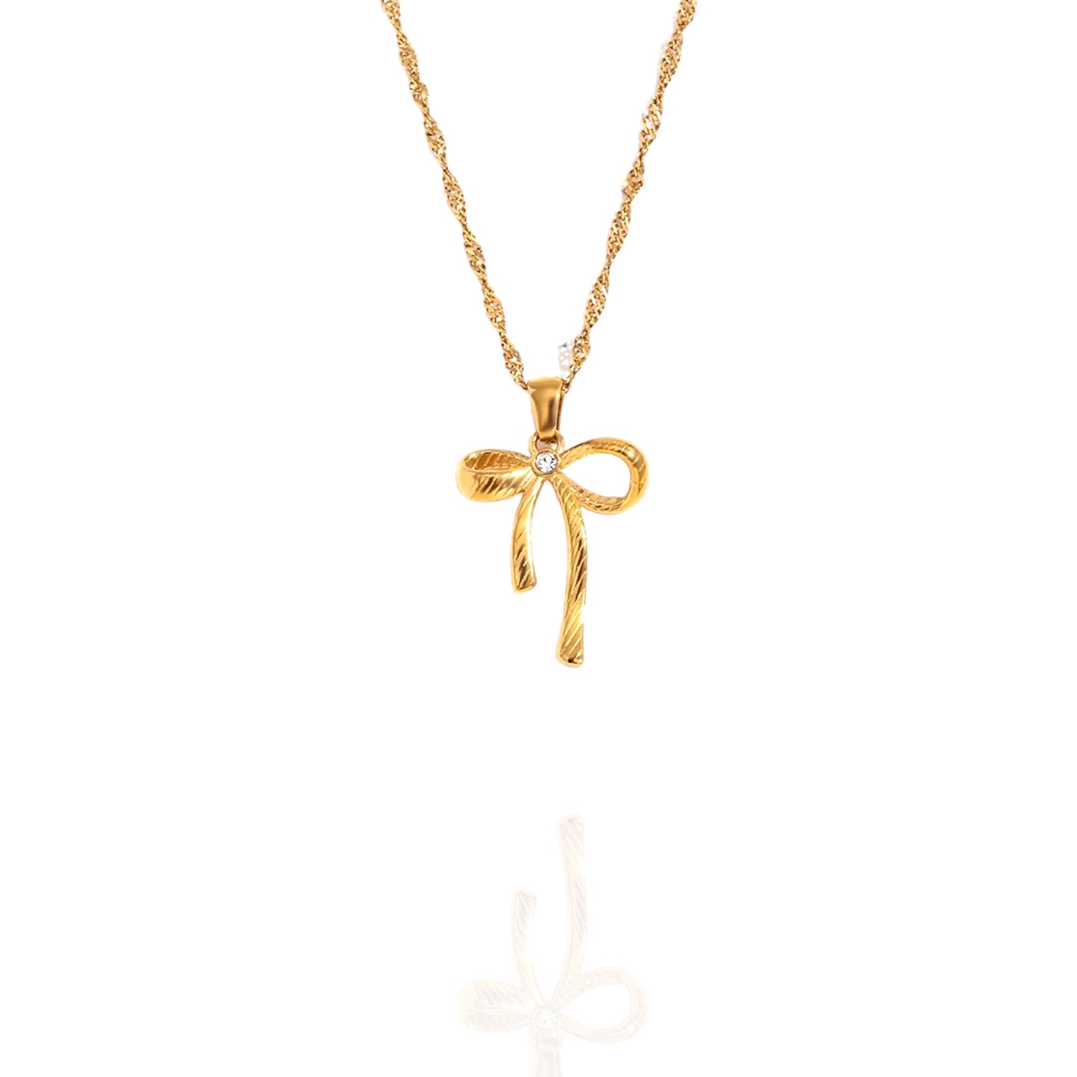 Zia | Bow Necklace