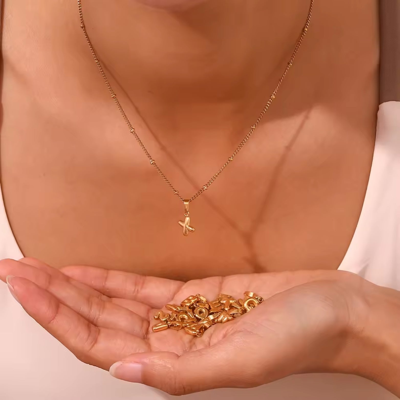 Mini Letters | Gold Plated Charms