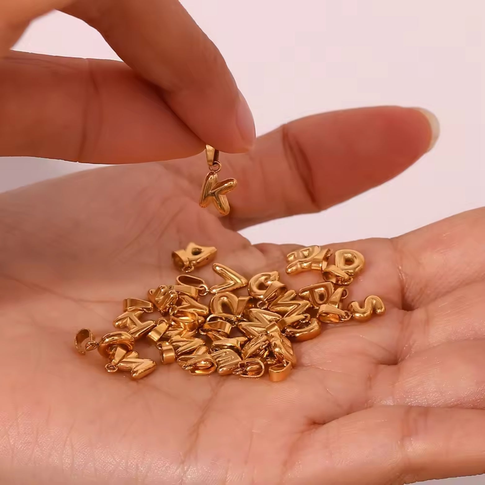 Mini Letters | Gold Plated Charms