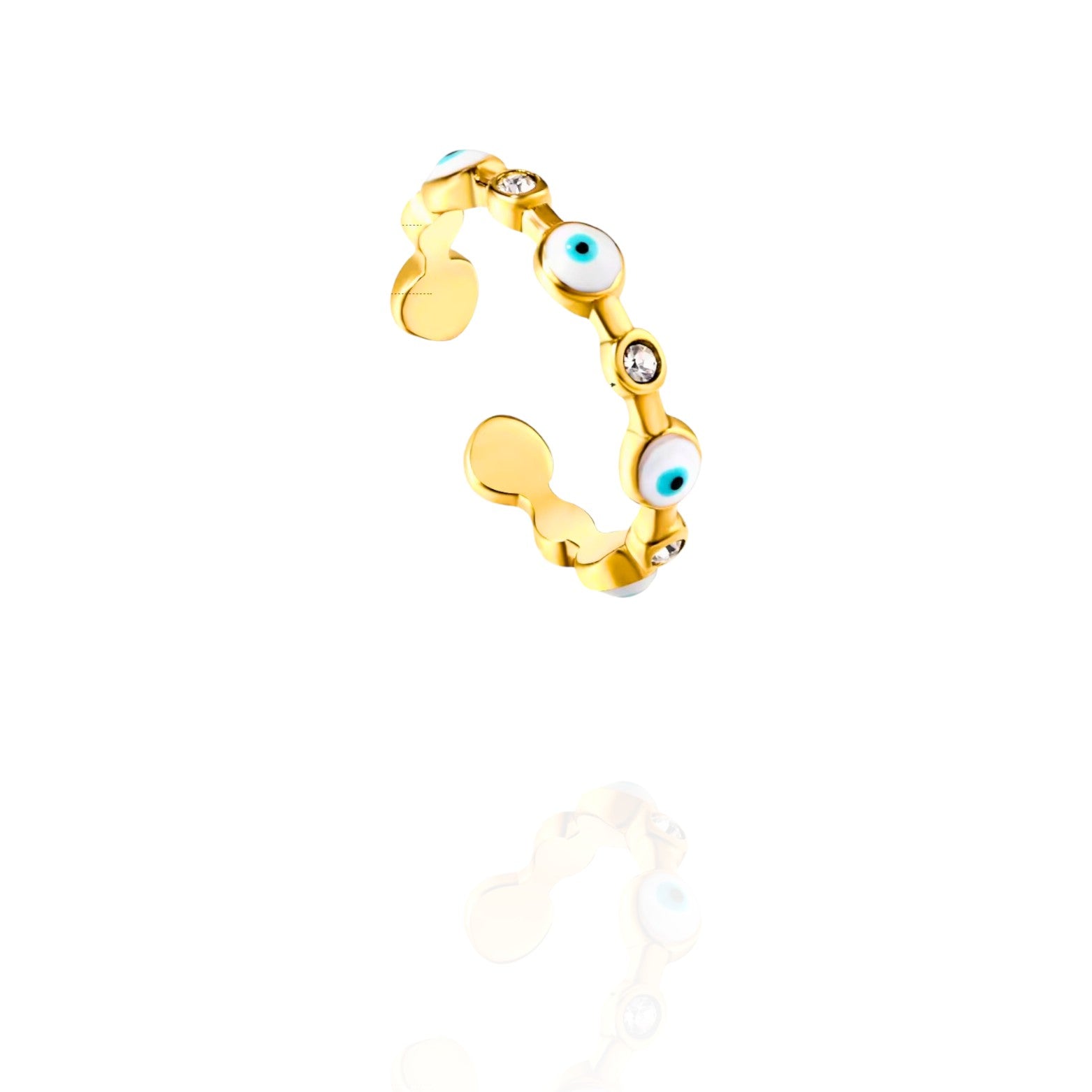 Mila Evil Eye Ring