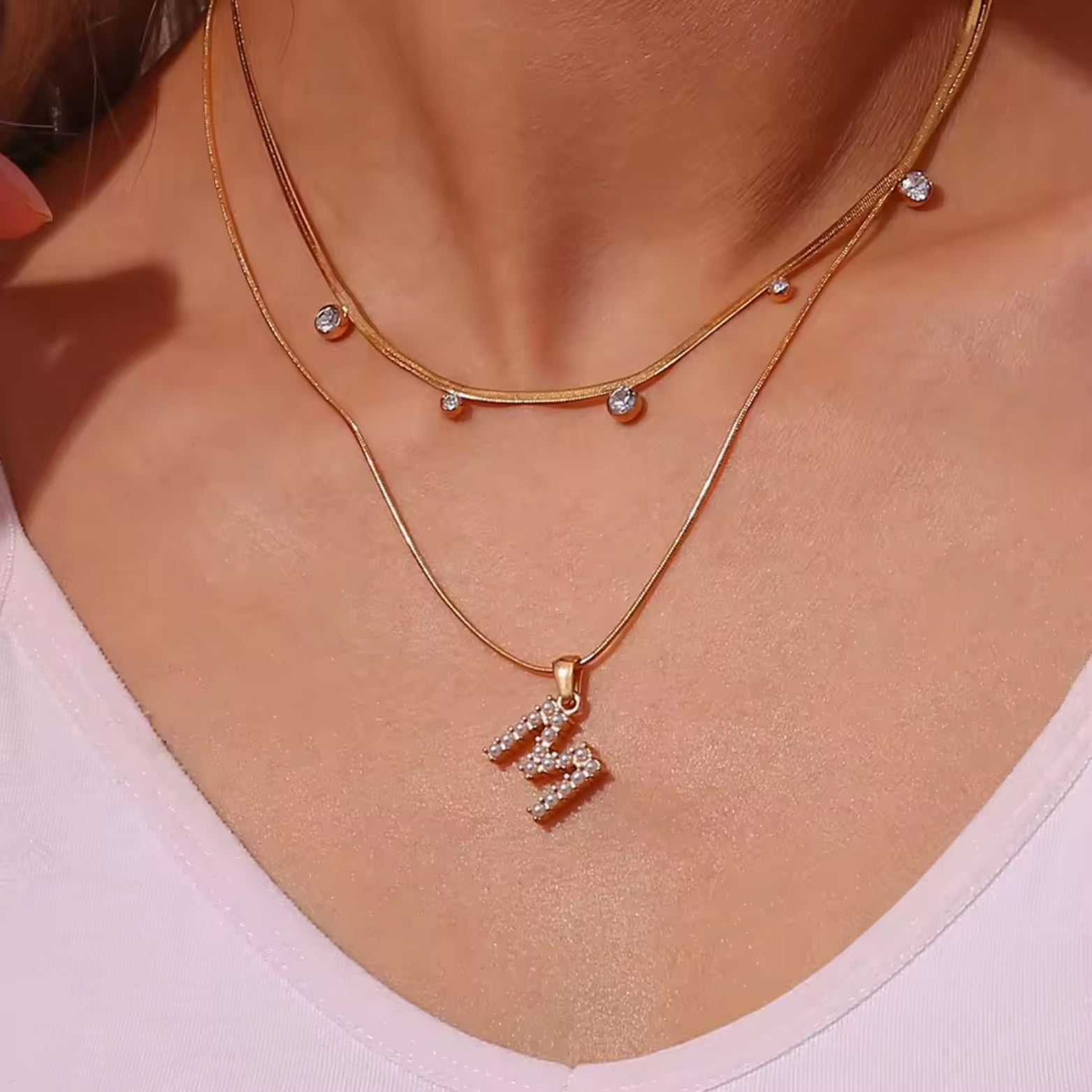 Celeste | Zircon Necklace