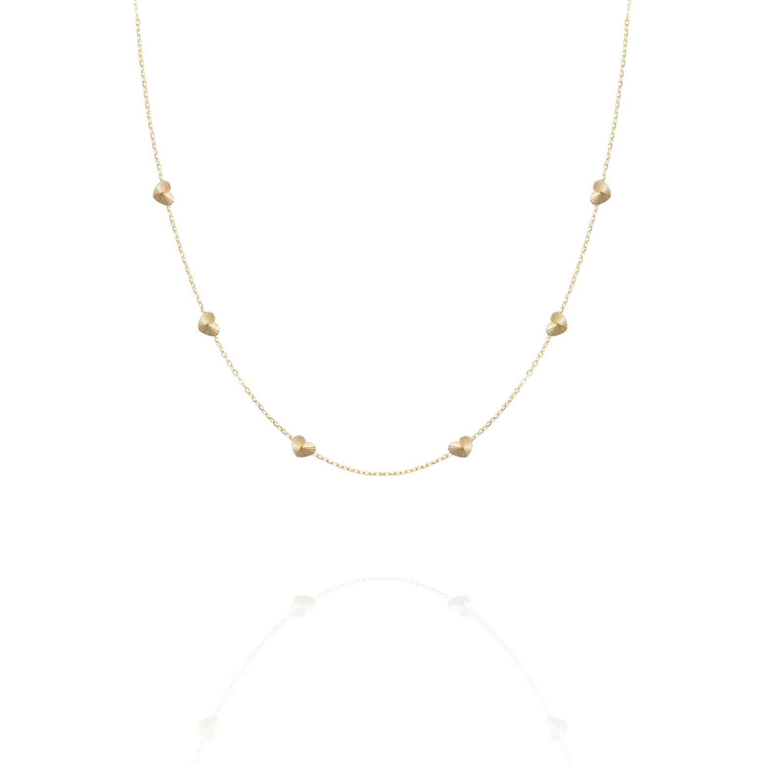 Lily | Mini Hearts Necklace