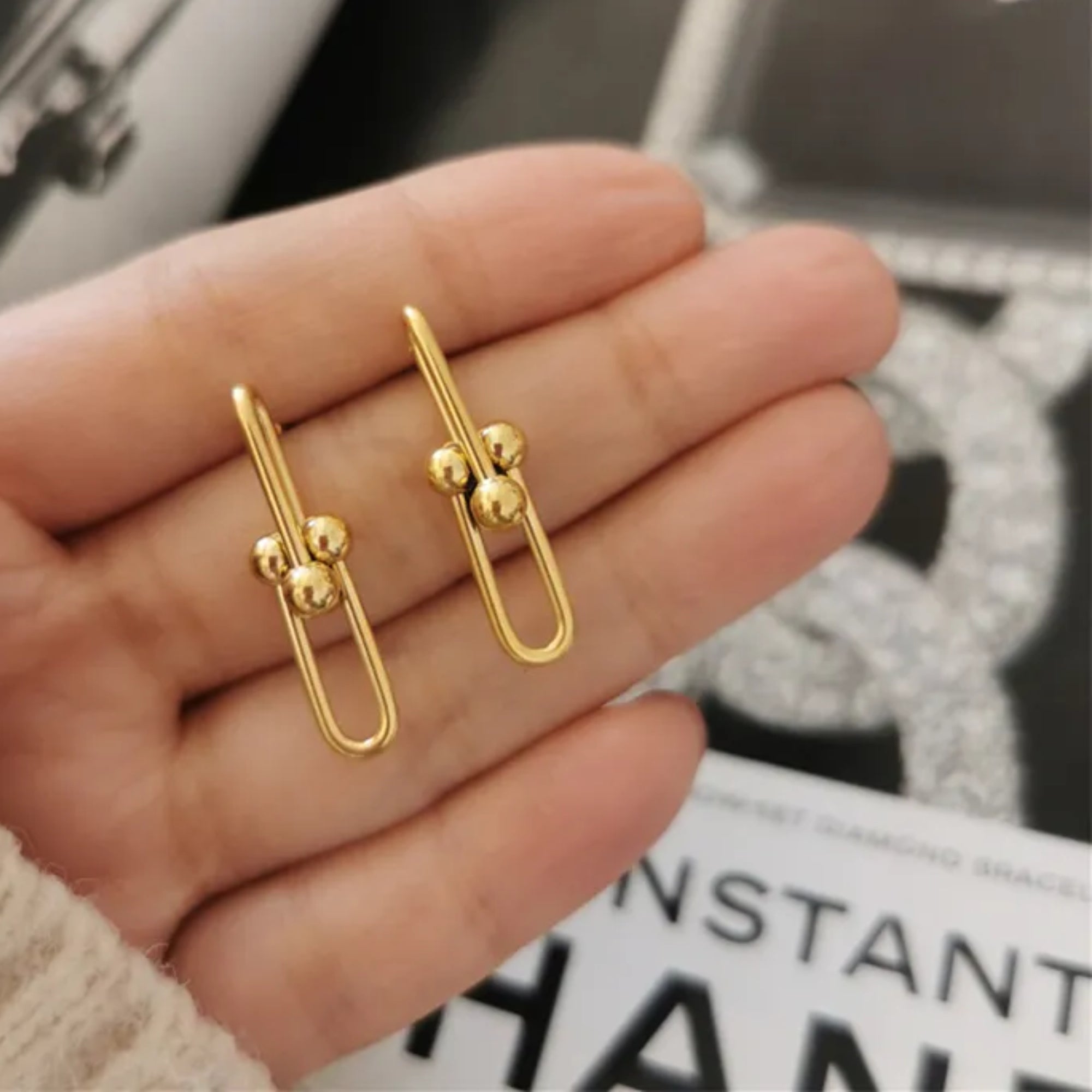 Aria Link Duo Earrings