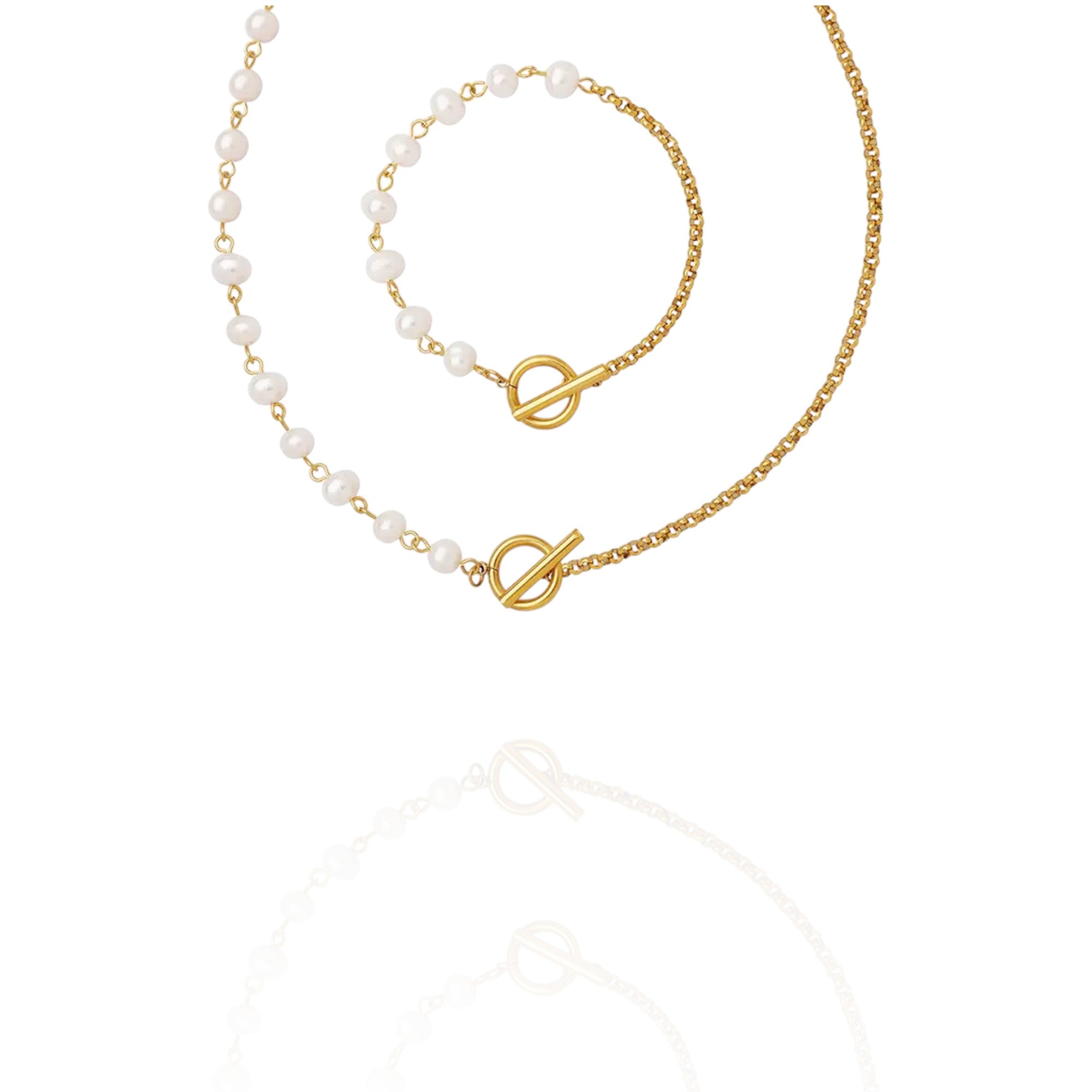 Estela Necklace & Bracelet Set