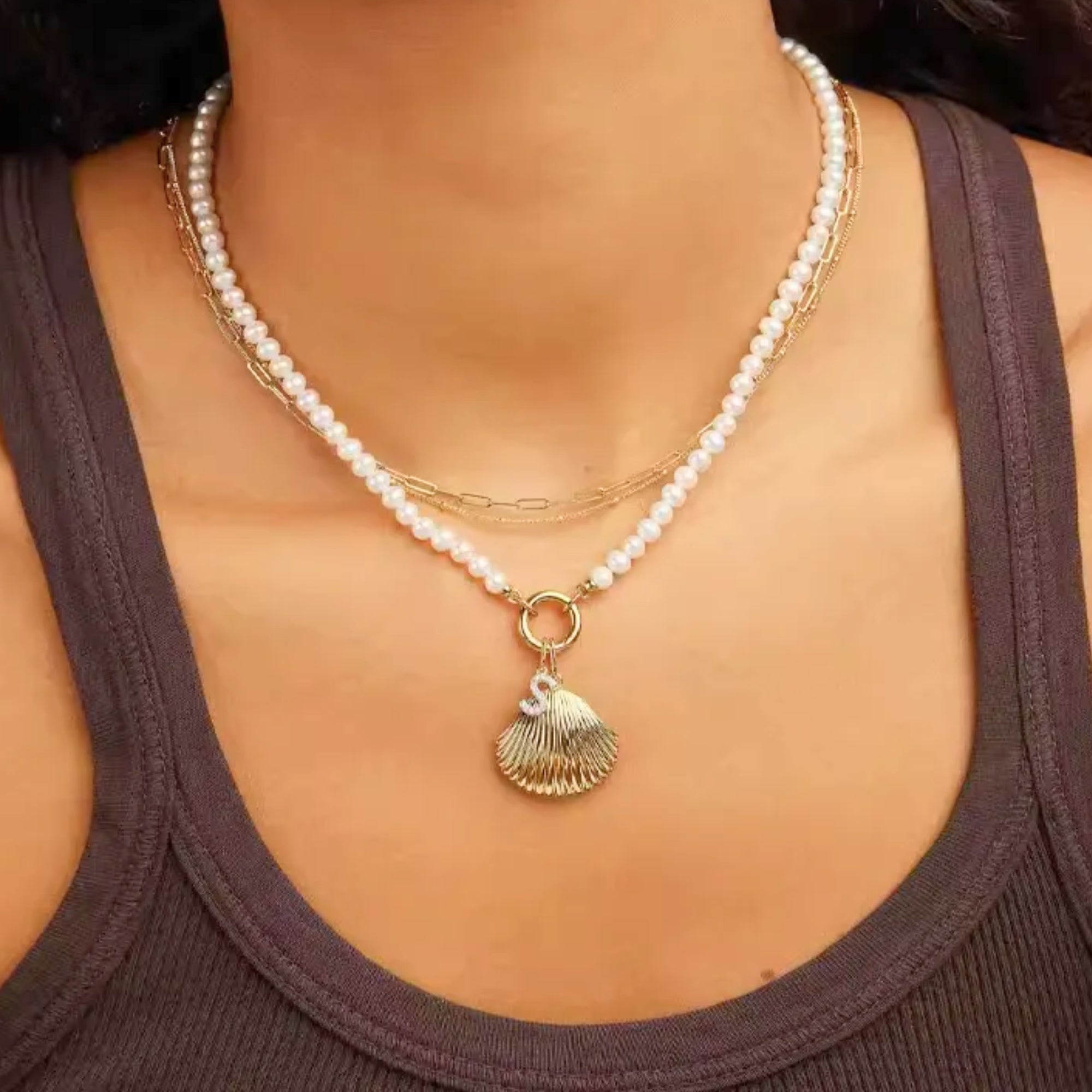 Elora Customizable Pearl Necklace