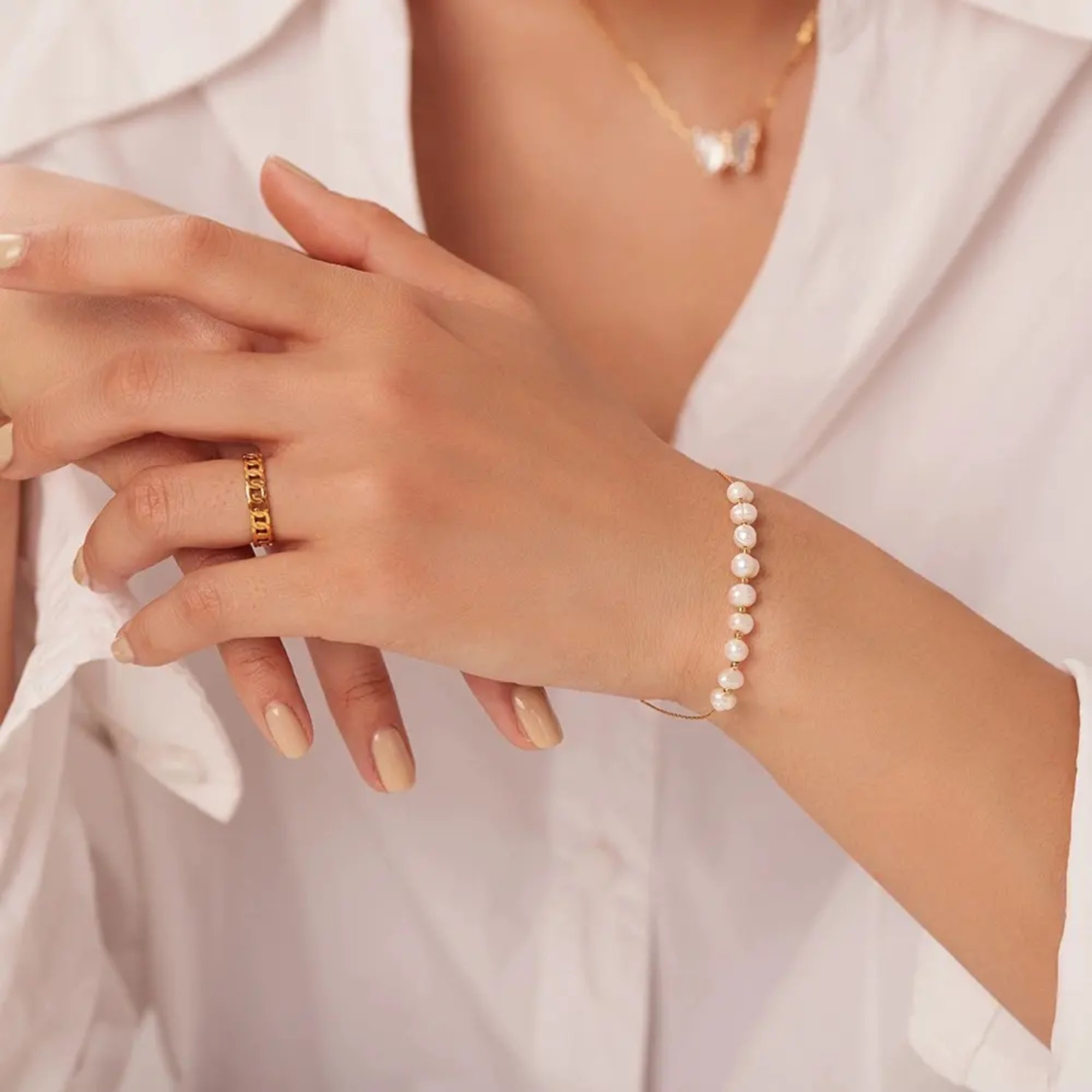 Zala Freshwater Pearl Bracelet