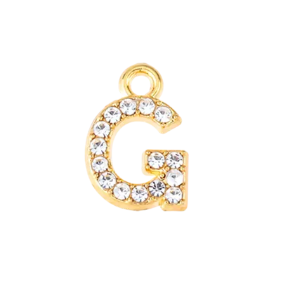 Mini Letters | Gold Plated Sparkling Charms