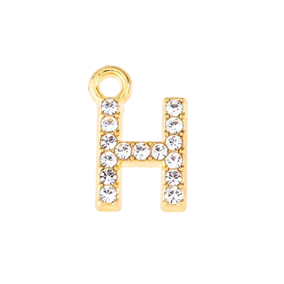 Mini Letters | Gold Plated Sparkling Charms