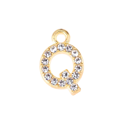 Mini Letters | Gold Plated Sparkling Charms