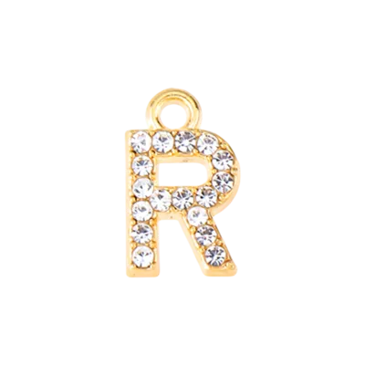 Mini Letters | Gold Plated Sparkling Charms