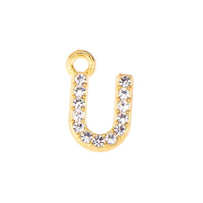 Mini Letters | Gold Plated Sparkling Charms