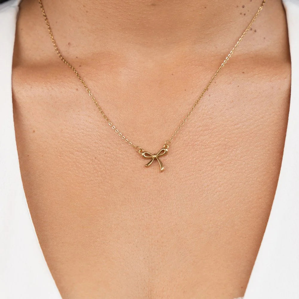 Bella | Bow Necklace