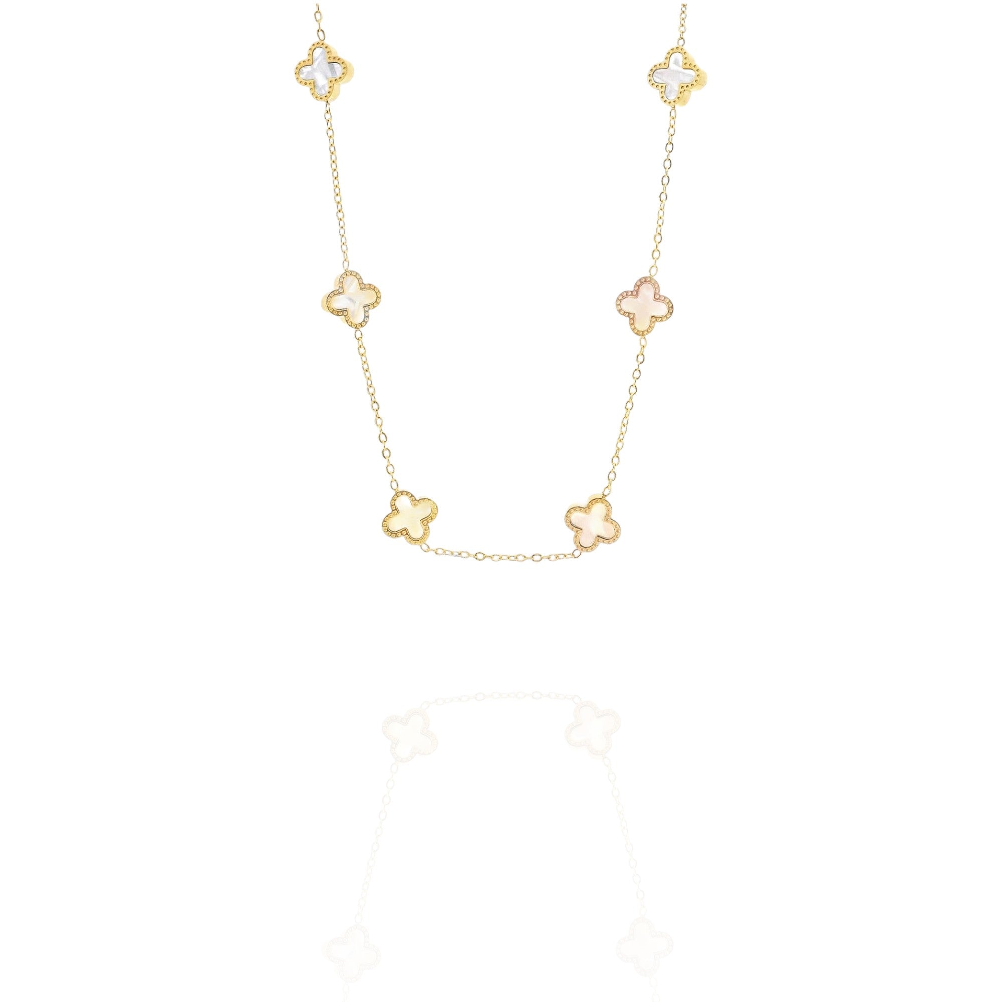 Athena | Clover Charm Necklace