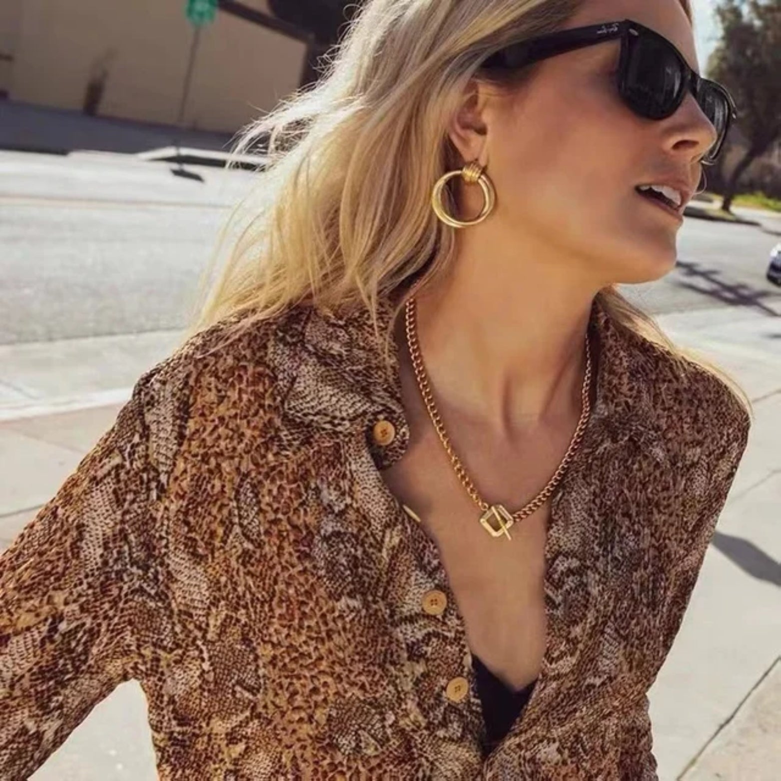 Lane | Square Toggle Necklace