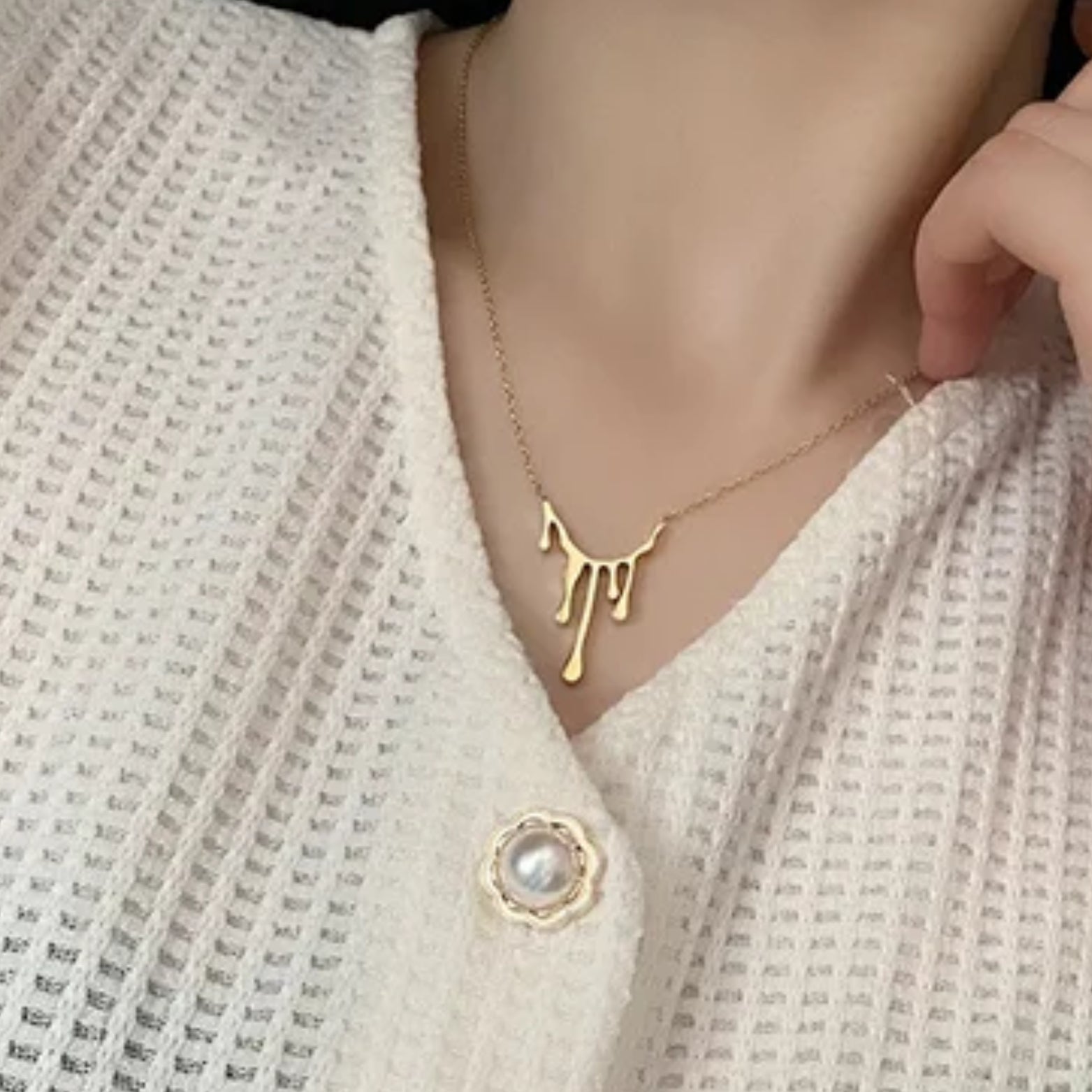 Lava Drops Necklace