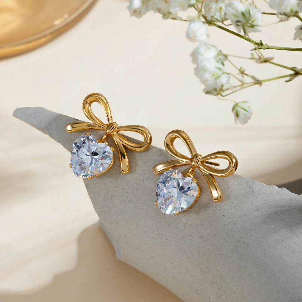 Tied with Love Earrings