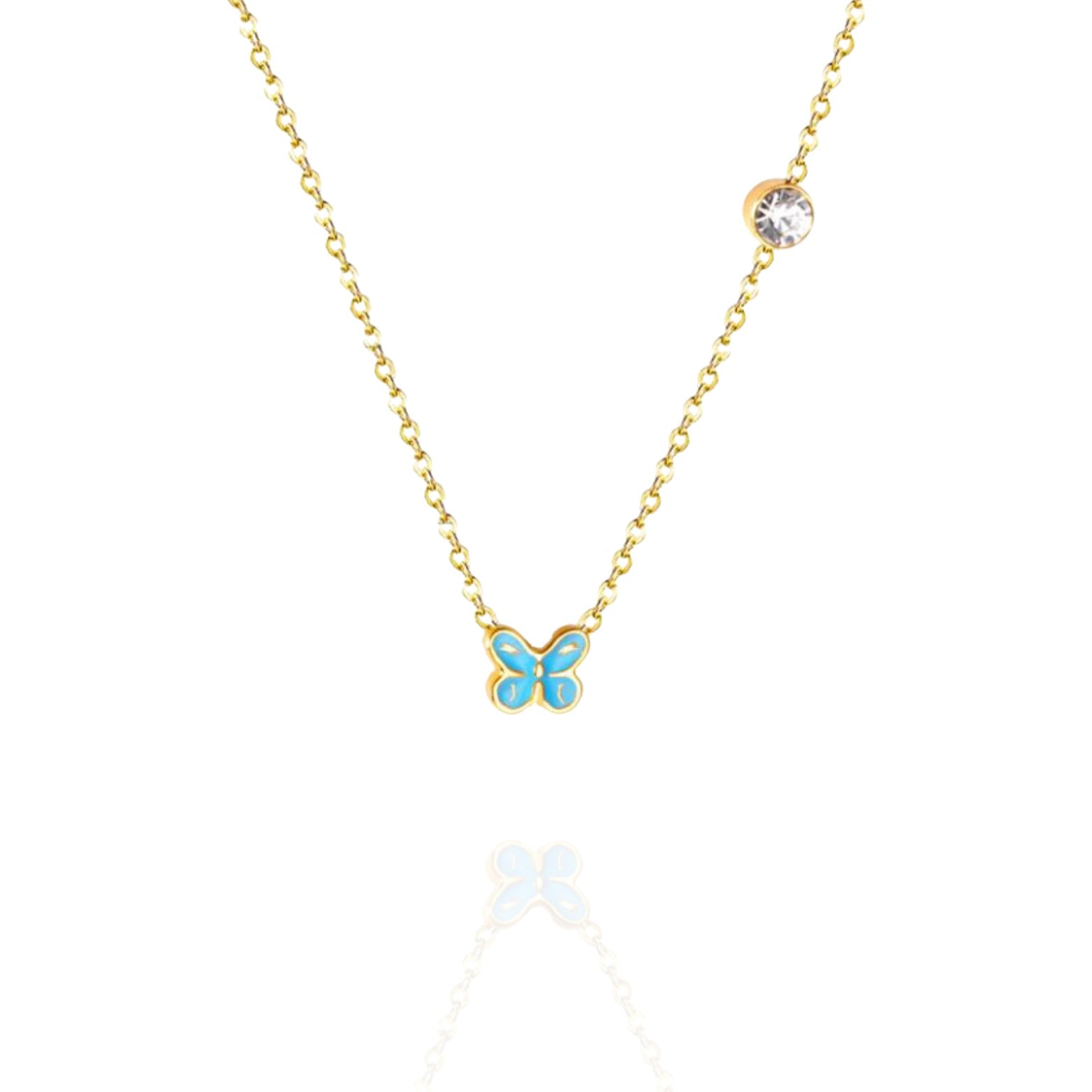 Luna | Butterfly Charm Necklace