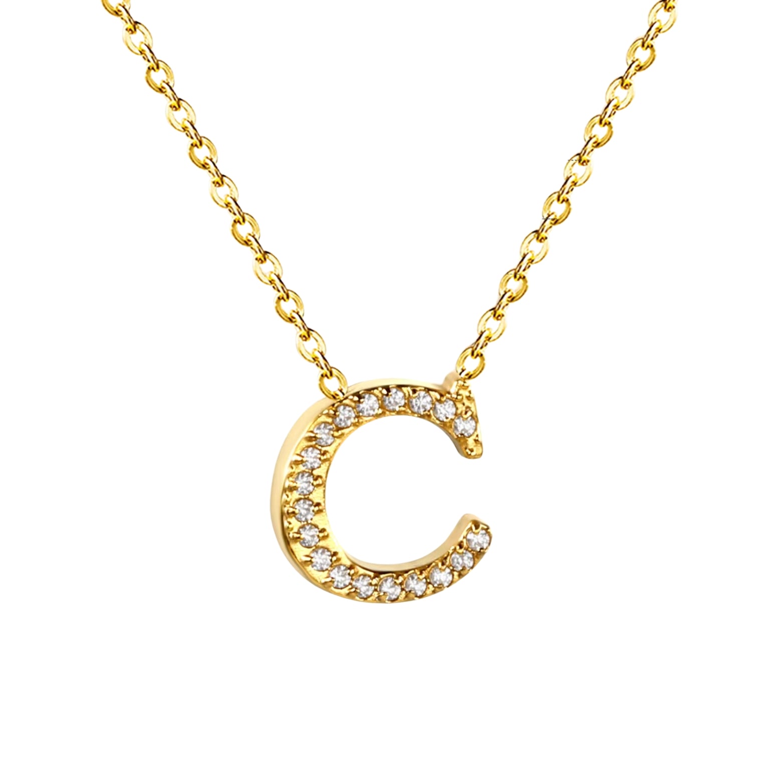 Hannah | Initial Letter Necklace