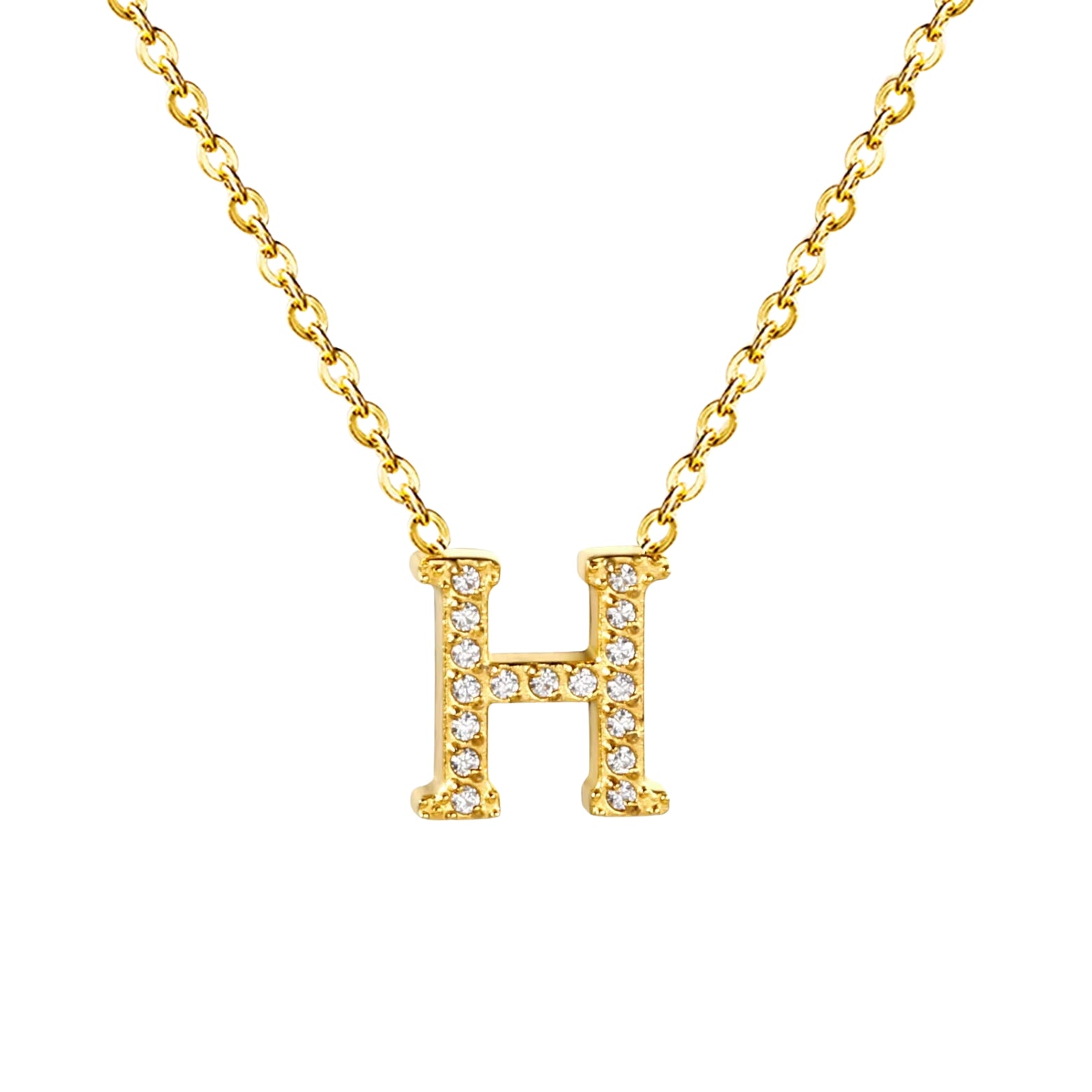 Hannah | Initial Letter Necklace