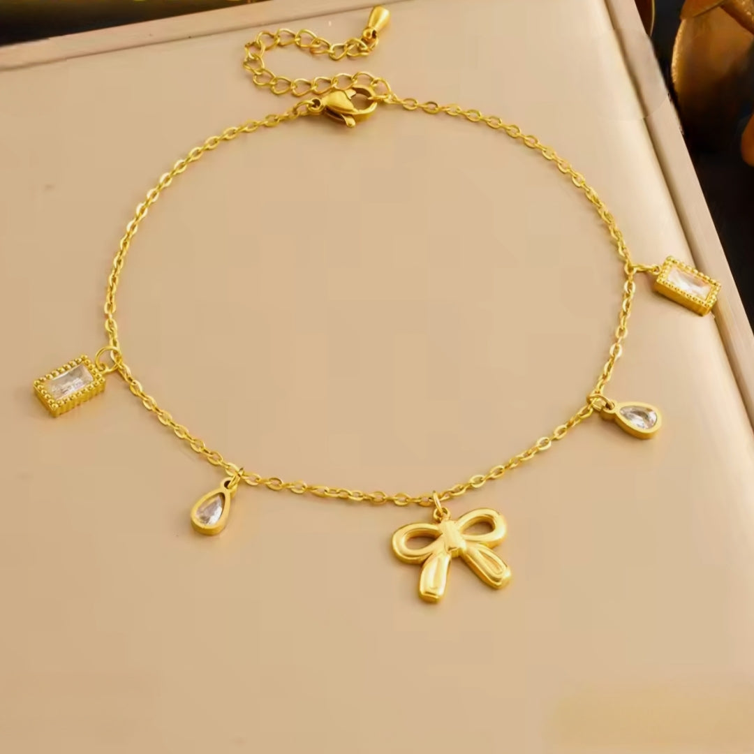 Golden Grace Anklet