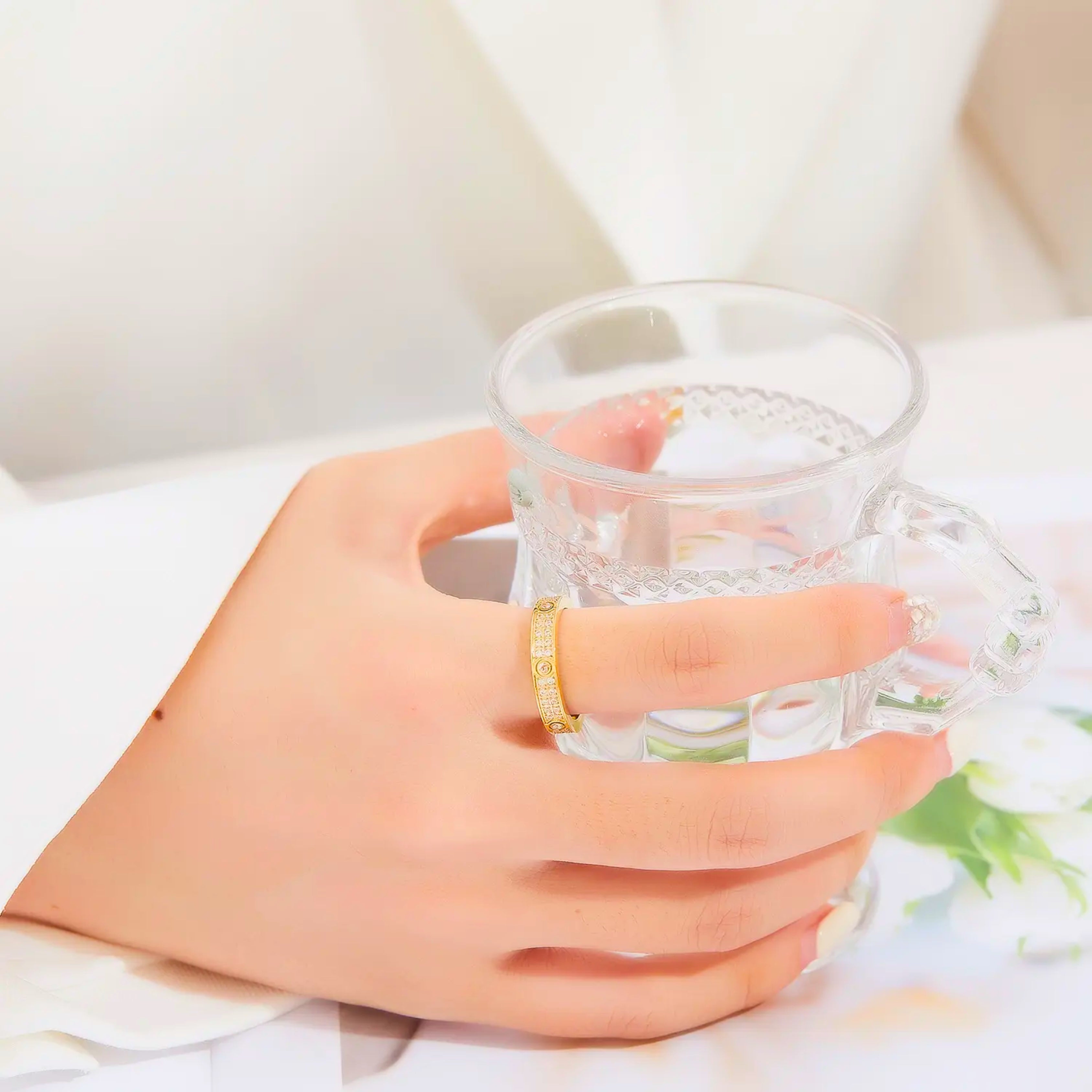 Seraphine Crystal Ring