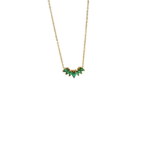 Petal Arc Necklace