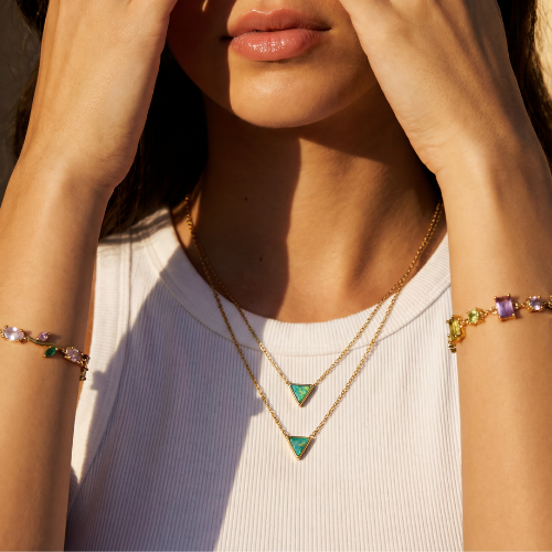 Vertex Opal Necklace