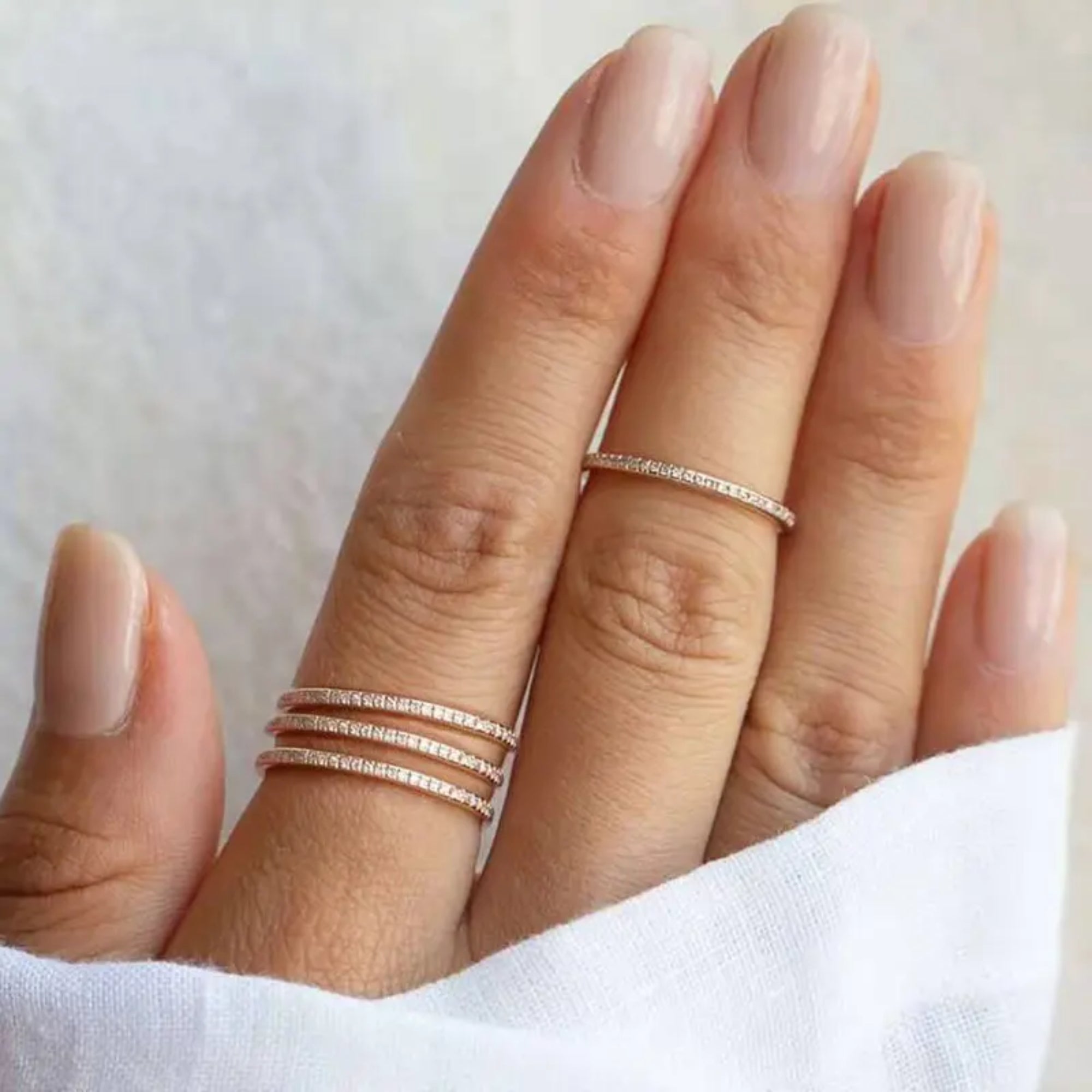 Stackable Eternity Ring