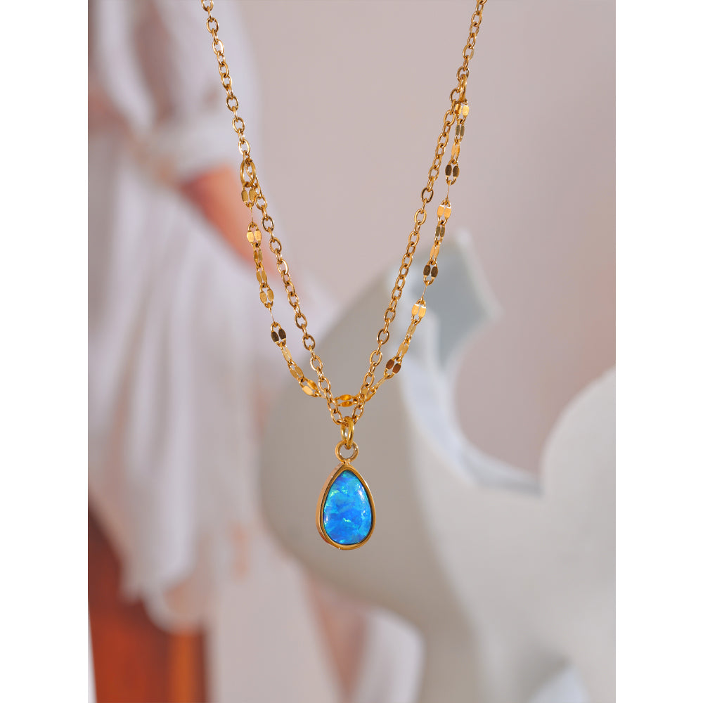 Aura Drop Necklace