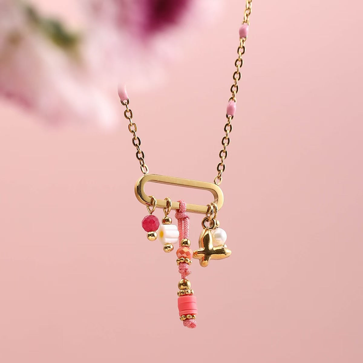 Candy Pendant Charm Necklace