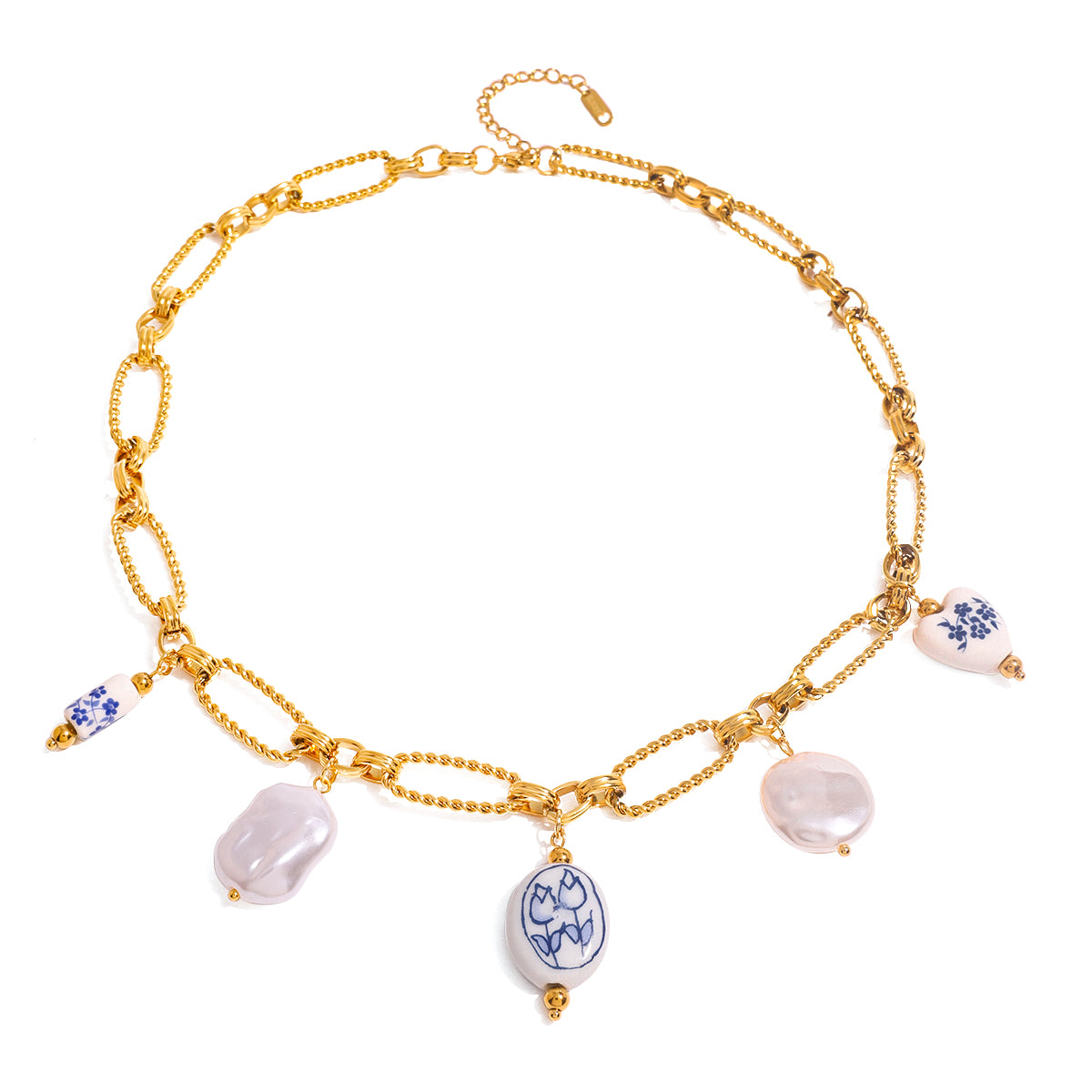 Santorini Blue Necklace