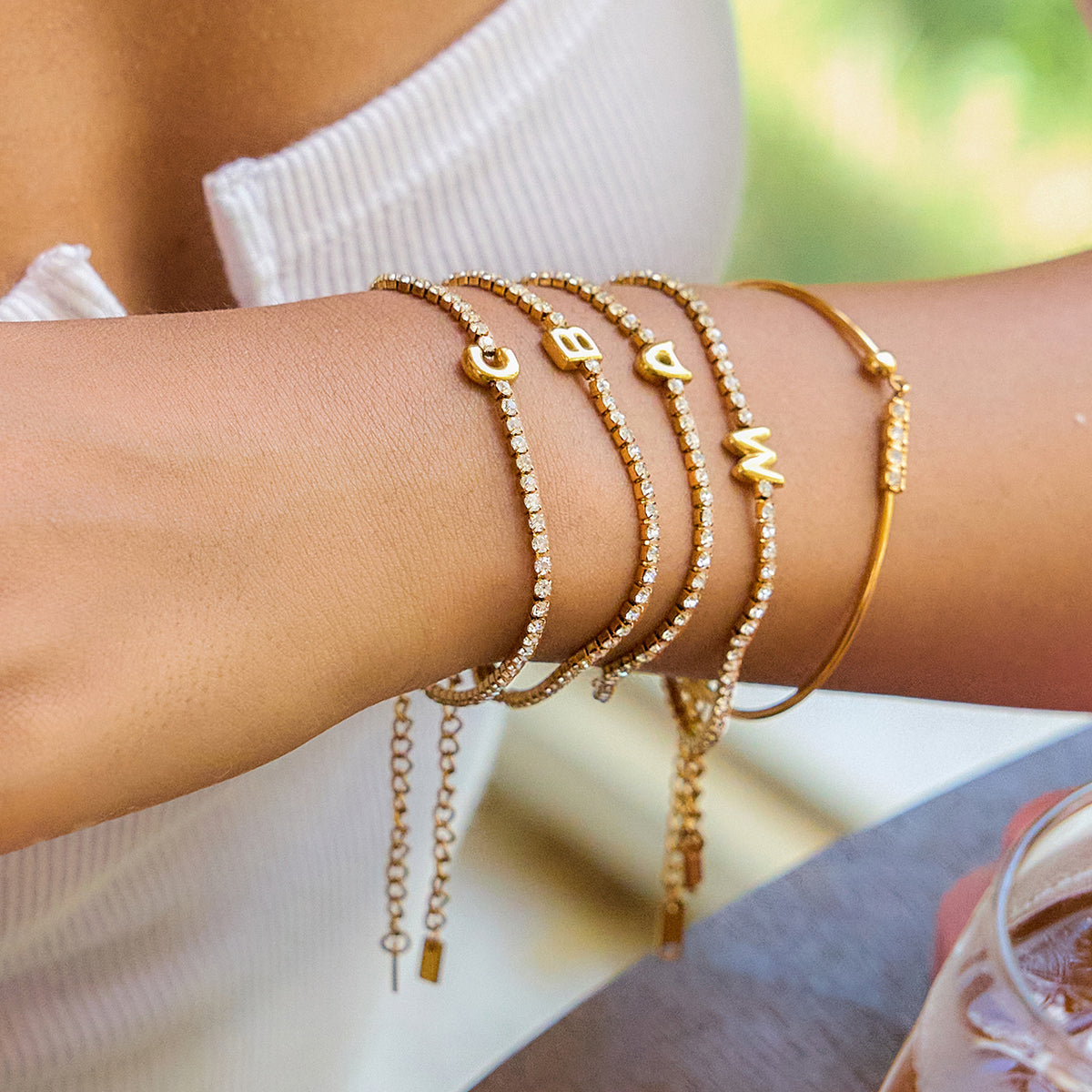 Initial Spark Bracelet