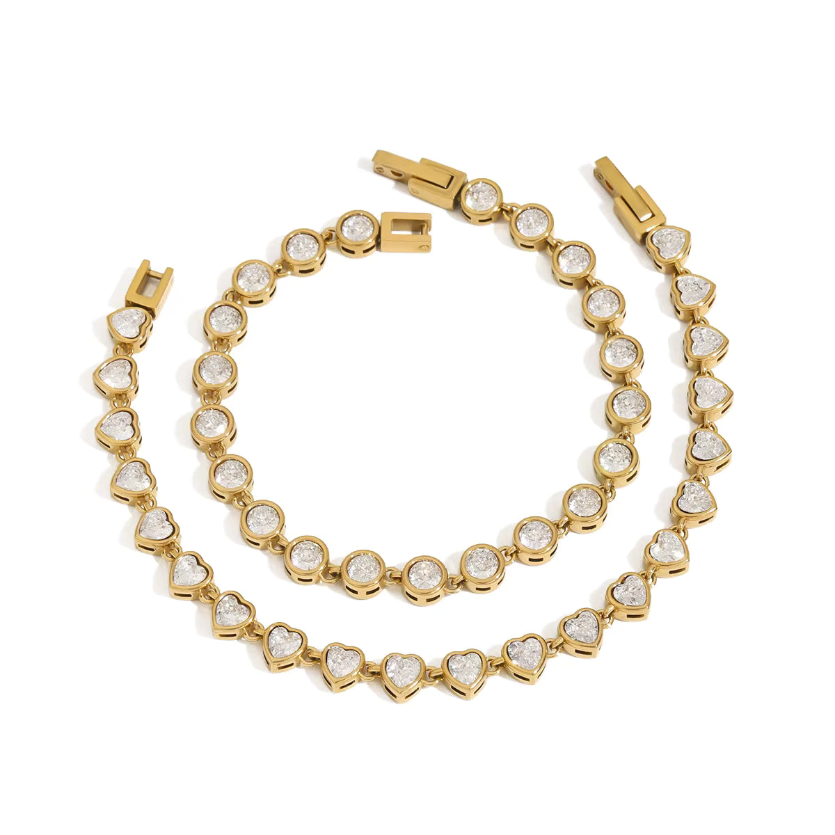 Sweetheart Tennis Bracelet