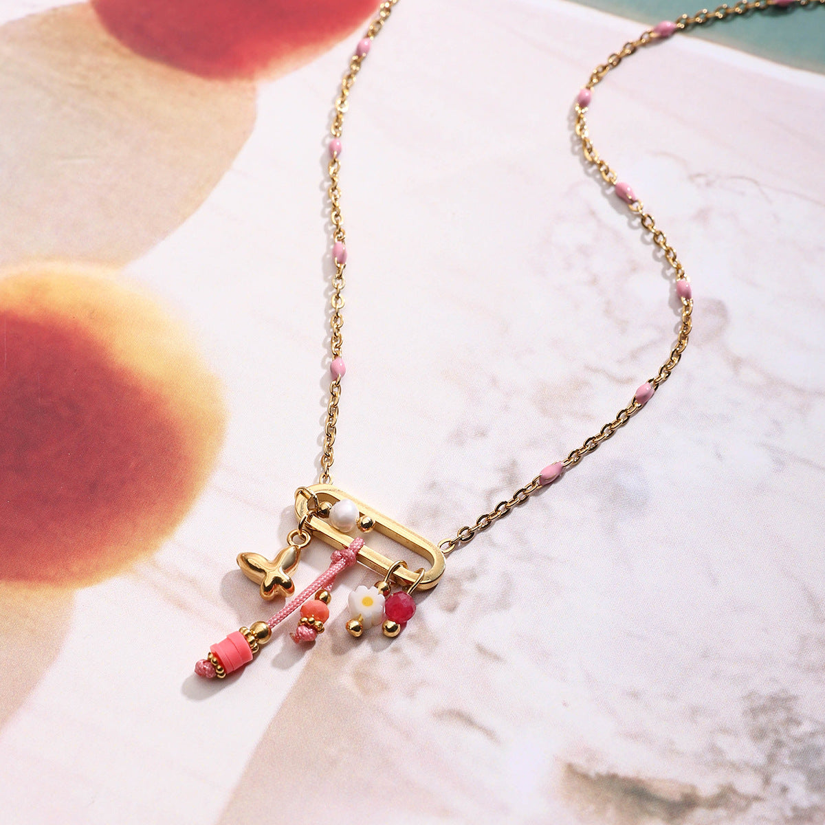 Candy Pendant Charm Necklace