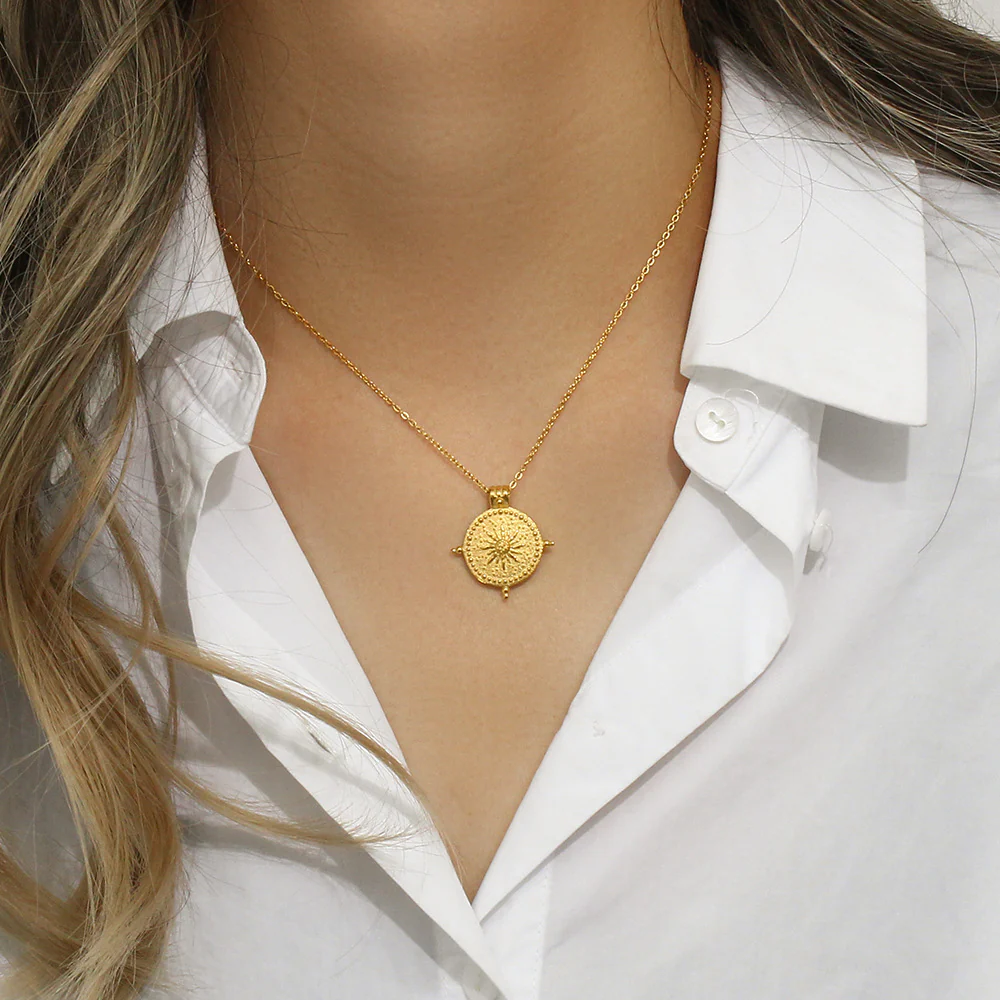 Solar Compass Necklace